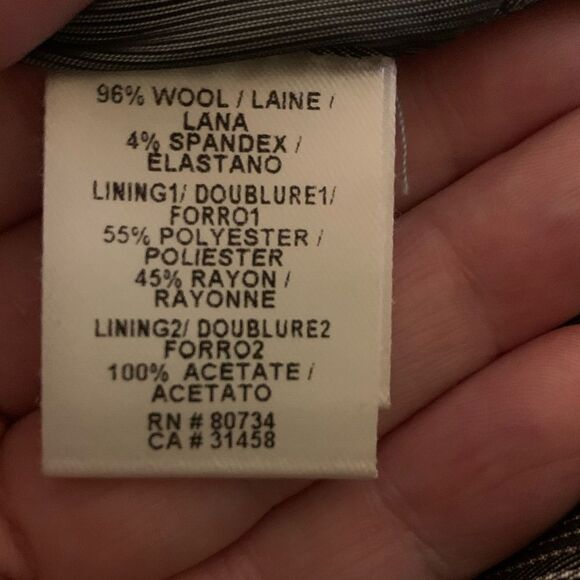 NWT BCBGMaxAzria Black Wool Blazer - Picture 9 of 13